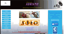 Desktop Screenshot of cinemaadriano.it